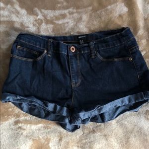 Forever 21 dark blue shorts